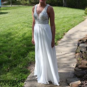 White Prom Dress ✨